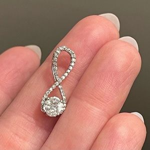 Diamond Infinity Pendant